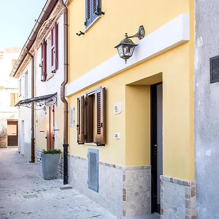 S291 - Sirolo, Nuovo Cielo-Terra Trilocale In Centro Storico Apartment Exterior photo
